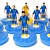 Subbuteo Andrew  Table Soccer Italy 2006  Germany World Cup Winner on Classic Hasbro bases